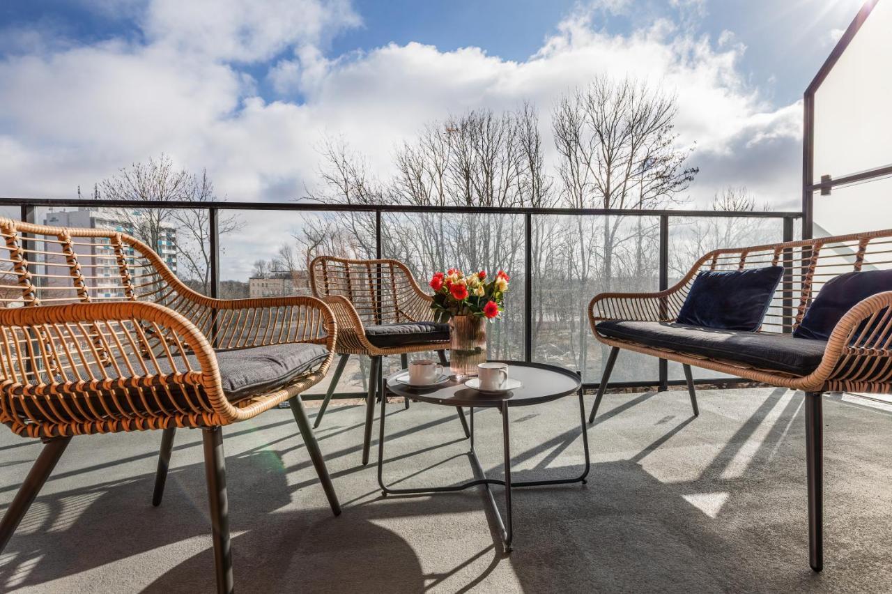 Seaside Apartamenty Wyspa Solna Kolobrzeg Basen & Sauna & Fitness Luaran gambar